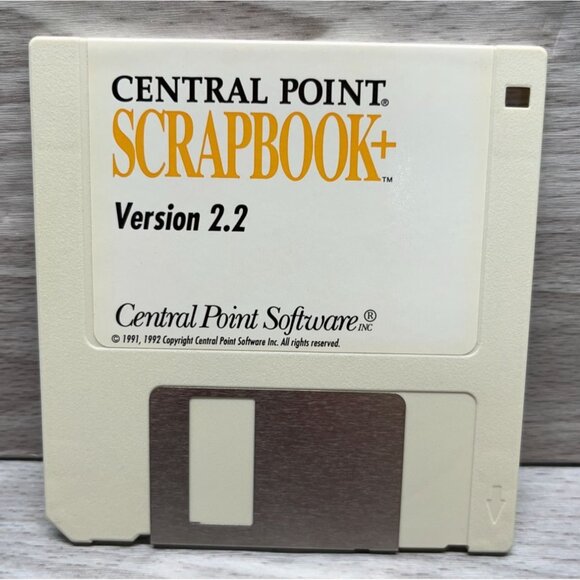Scrapbook+ Version 2.2 Floppy Disk Software Instructions 1992 Central Point - Picture 6 of 11